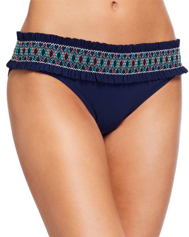 Costa Smocked Hipster Bikini Botto